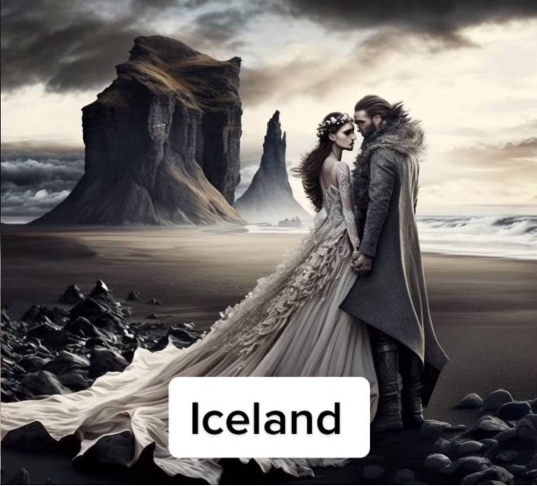 Yapay zekaya sordular, resmetti: İşte Türkiye dahil yapay zekaya göre gelin ve damat olarak ülkeler... 15